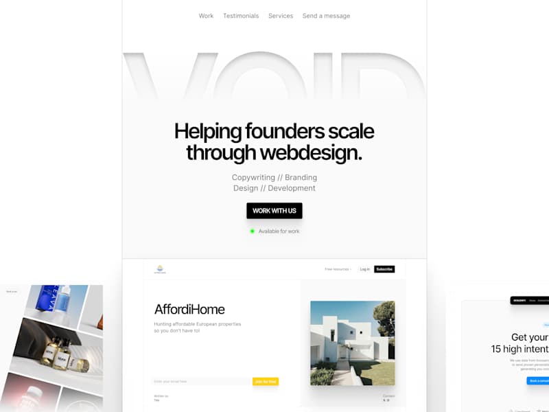 Cover image for VOID Web Design & Development project