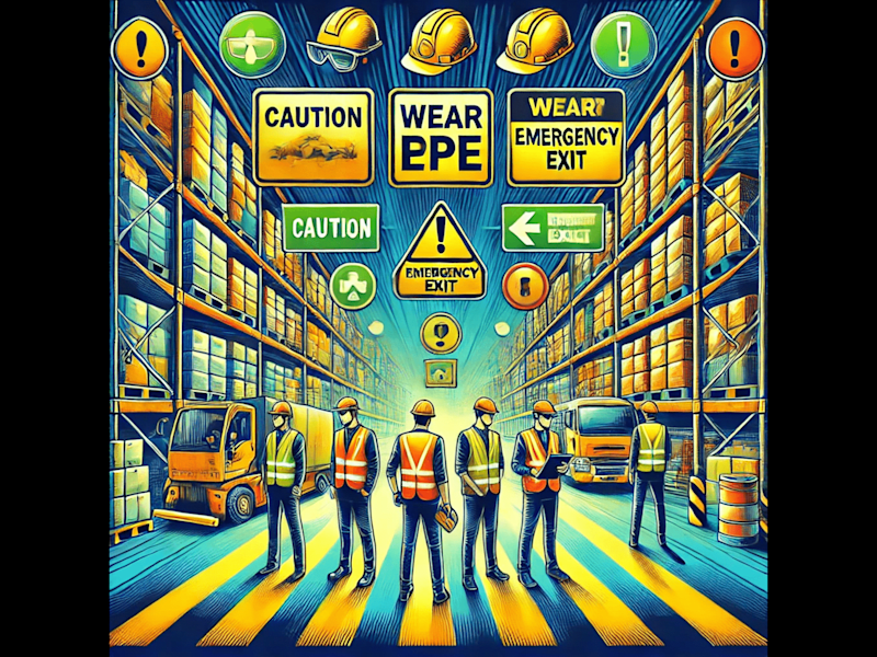 Cover image for Implementing safety measures in a warehouse