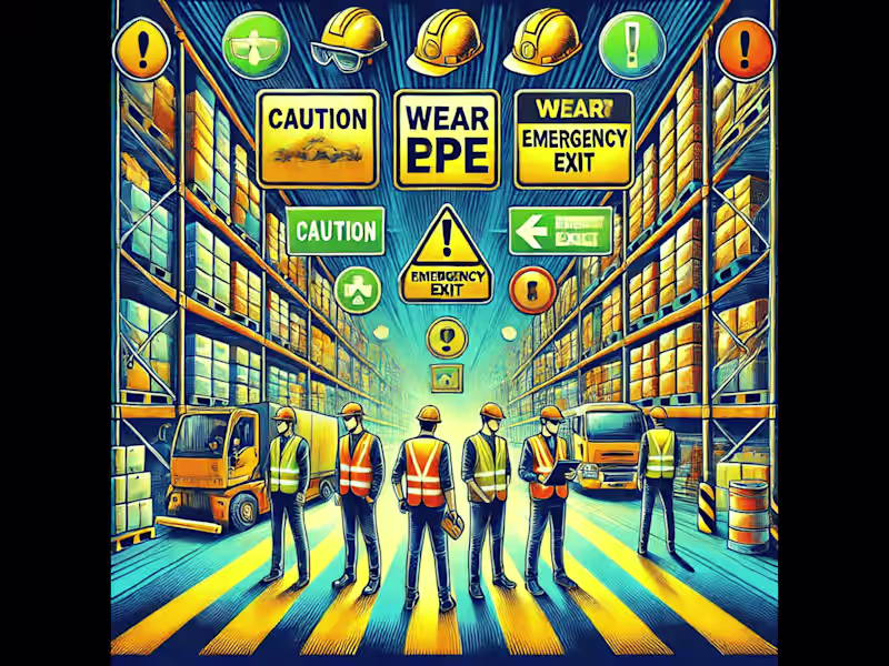 Cover image for Implementing safety measures in a warehouse