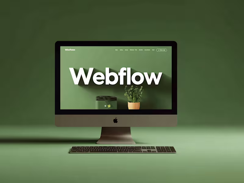 Cover image for Modern Website Design & Development in Webflow