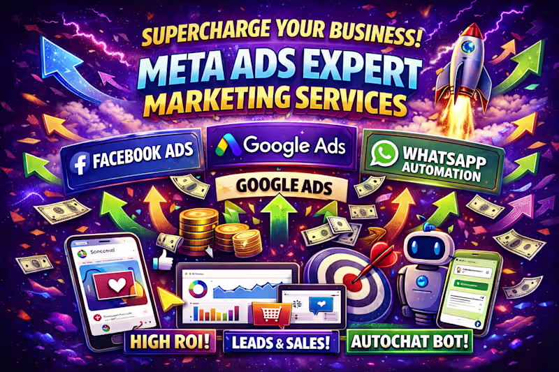 Cover image for Meta Ads Expert | Grow 7X Of Your Business Revenue |