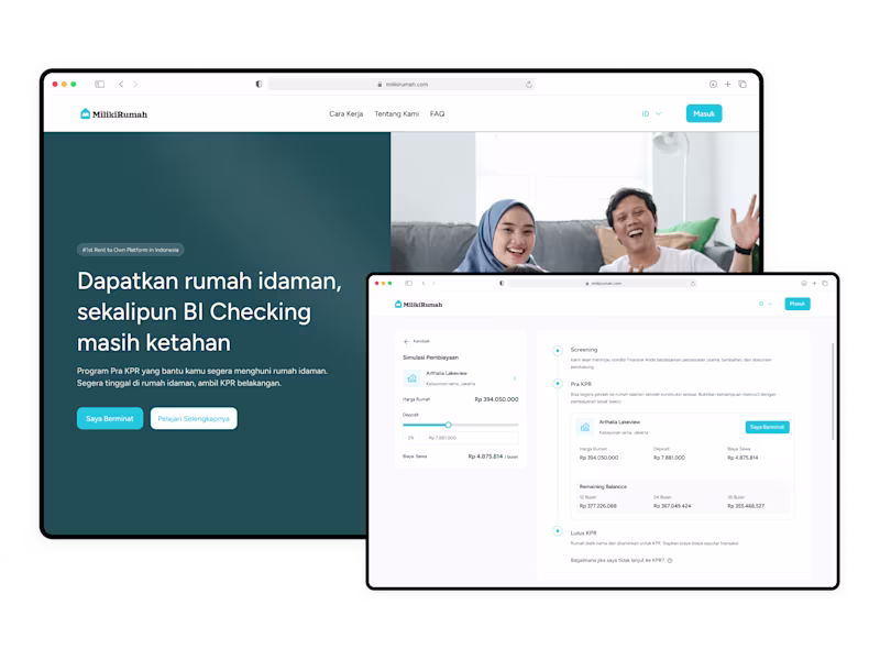 Cover image for PropTech Rent to Own Dashboard Web App