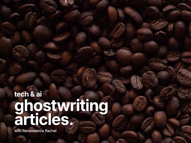 Cover image for Tech & AI Articles  ★ Renaissance Rachel