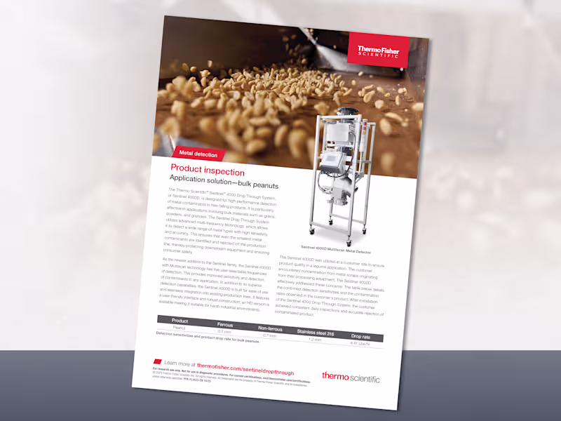 Cover image for Technical Sales Sheet • Brand-Compliant Design