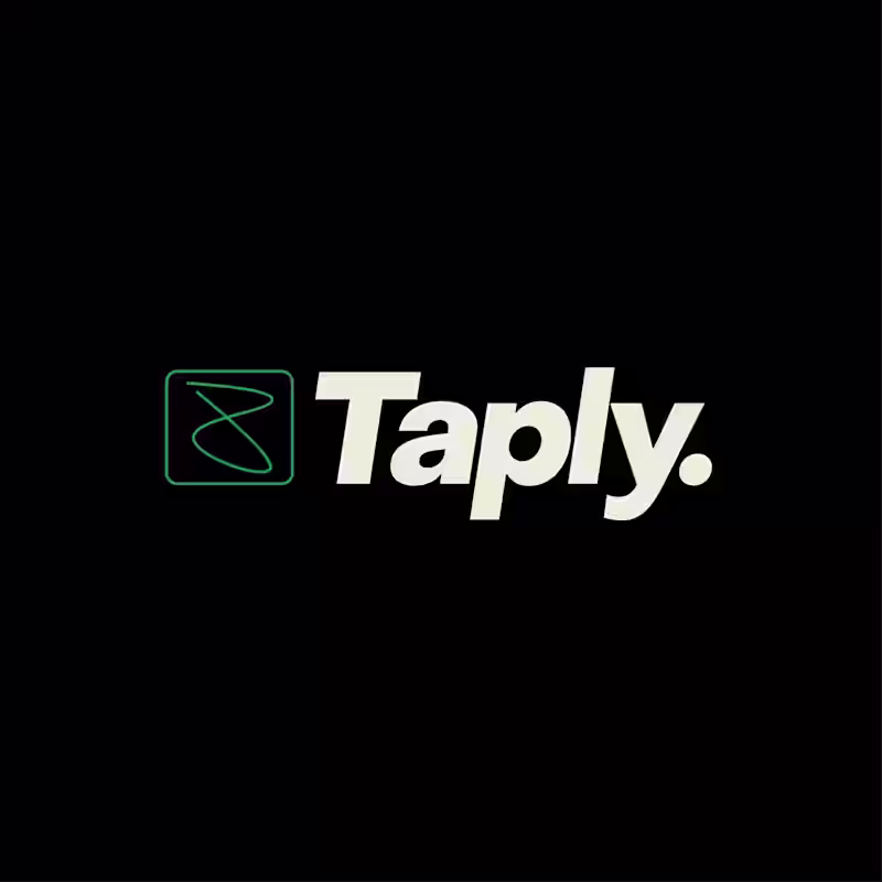 Cover image for Taply: Bold Branding & Art Direction for Social Connection