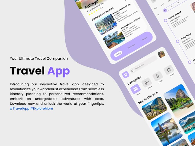 Cover image for Designing an Intuitive Travel App for Adventure Planning