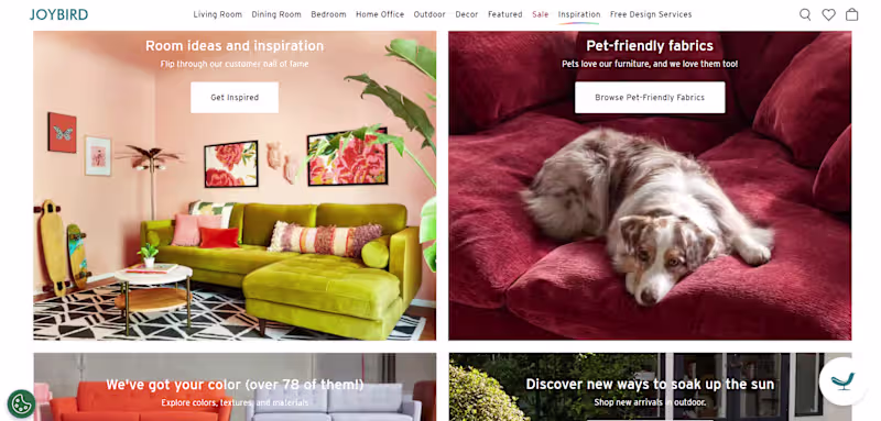 Cover image for Joybird Web Design