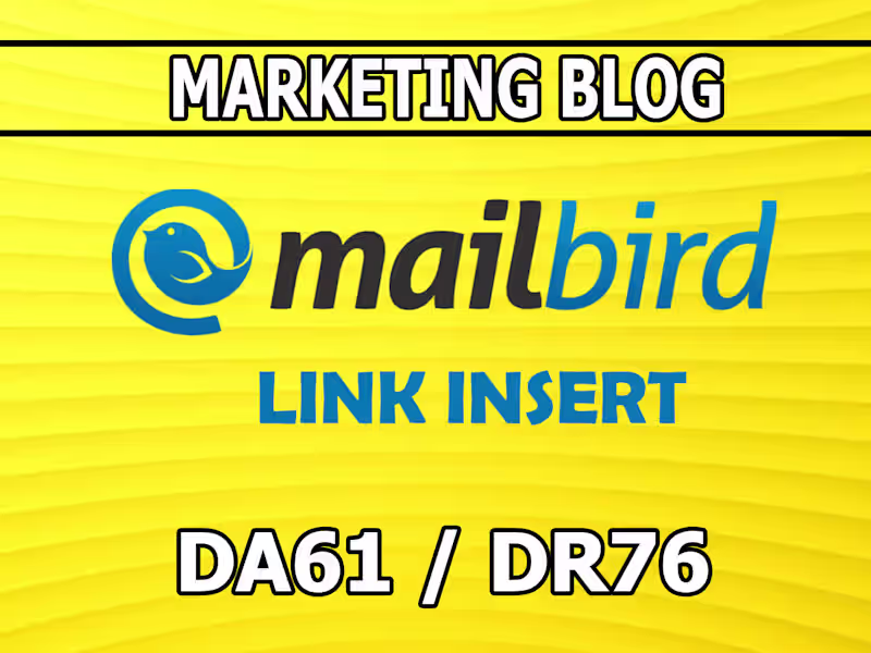 Cover image for Link Placement on MailBird marketing blog 200K traffic