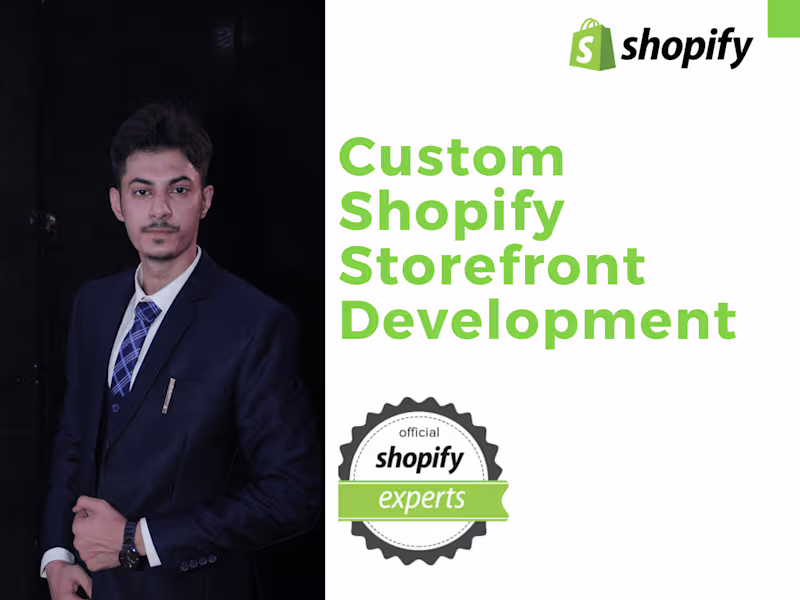 Cover image for Custom Shopify Storefront Development