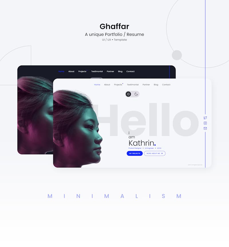 Cover image for Portfolio website design