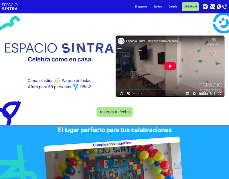 Cover image for Espacio Sintra - Homepage