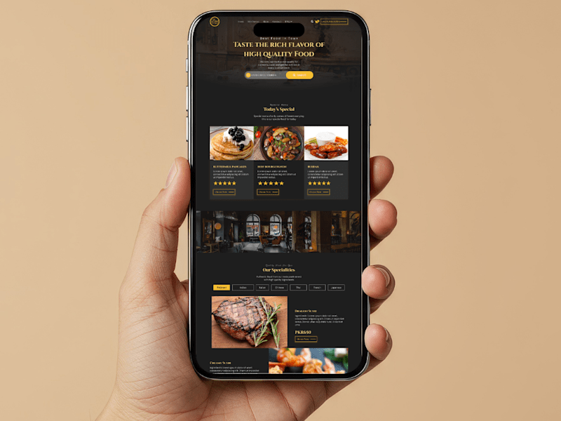 Cover image for Food Ordering Web Application Design