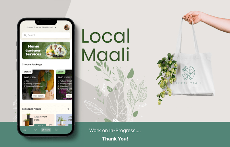 Cover image for Local Gardener :: Behance