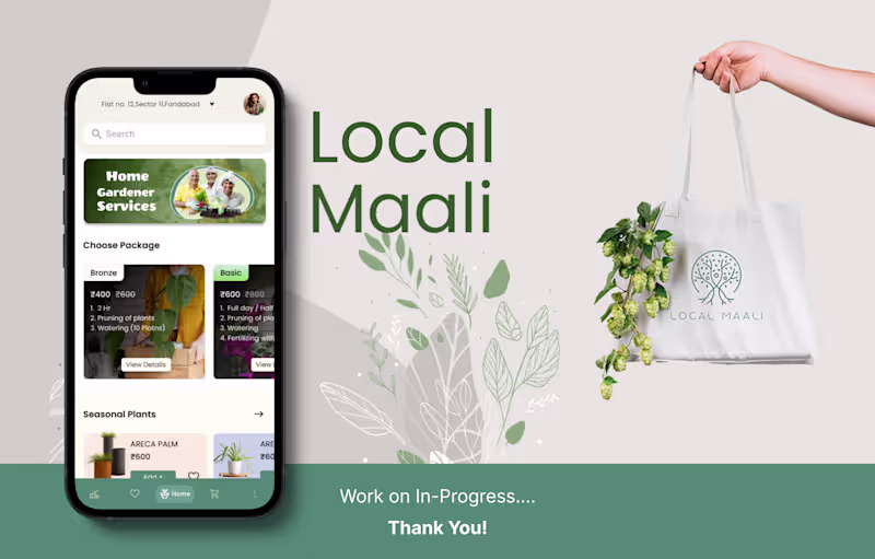 Cover image for Local Gardener :: Behance