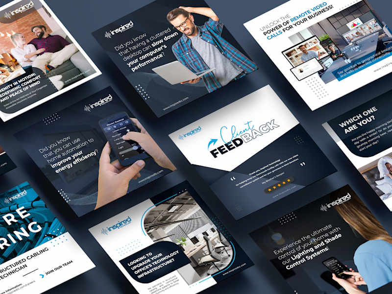 Cover image for Inspired Technology | Social Media Designs