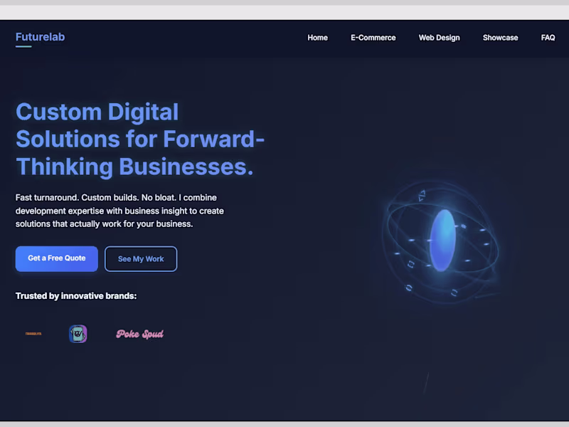 Cover image for Custom Web Design Tailored to Your Brand & Audience
