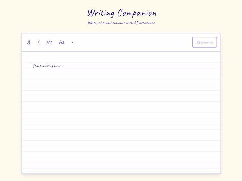 Cover image for Writing Companion