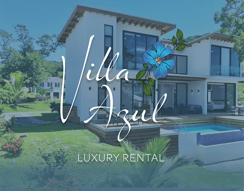 Cover image for Villa Azul - Branding for a Luxury Rental 