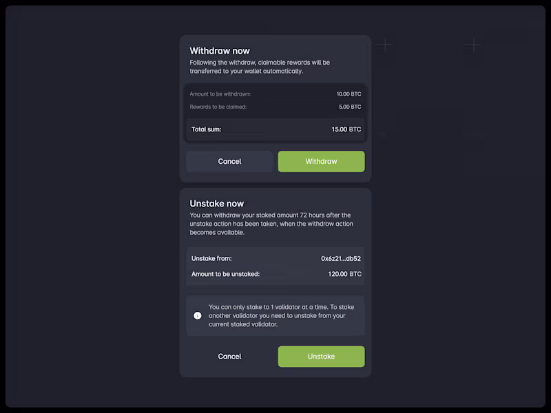Cover image for During the Blockchain explorer design process, we worked on ...