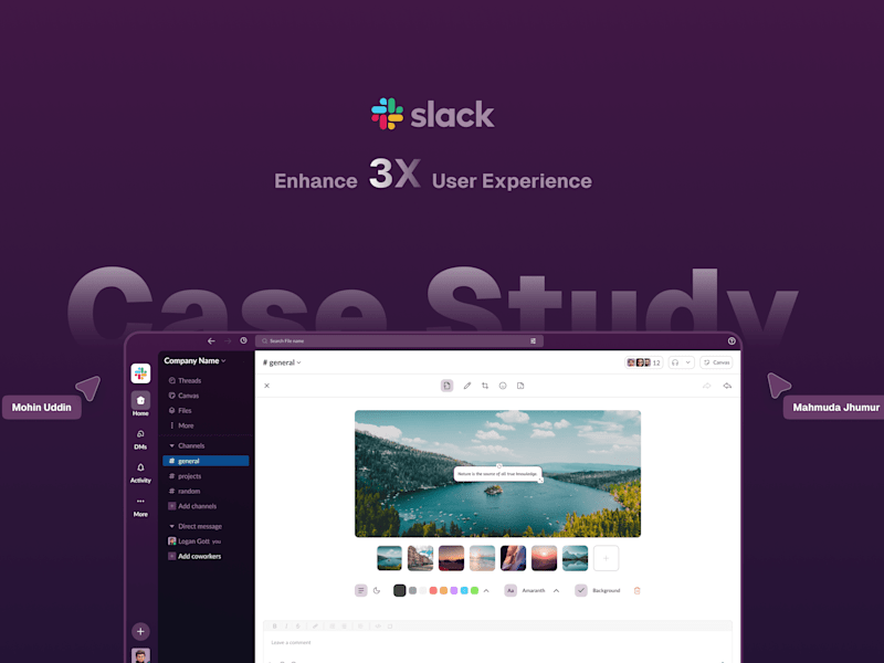 Cover image for Slack UX Case Study | Enhance 3X User Experiece