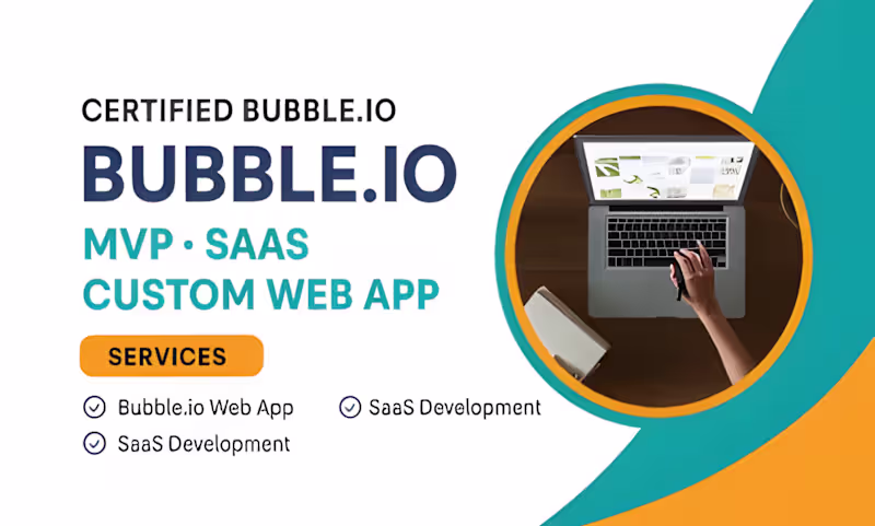 Cover image for I will create complex bubble io web app or mobile app
