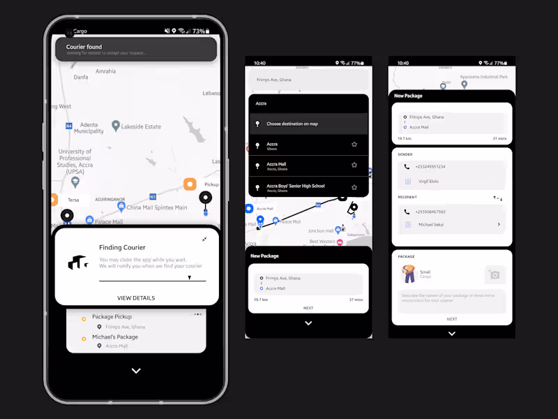Cover image for Cargo App - Fast, Easy Deliveries