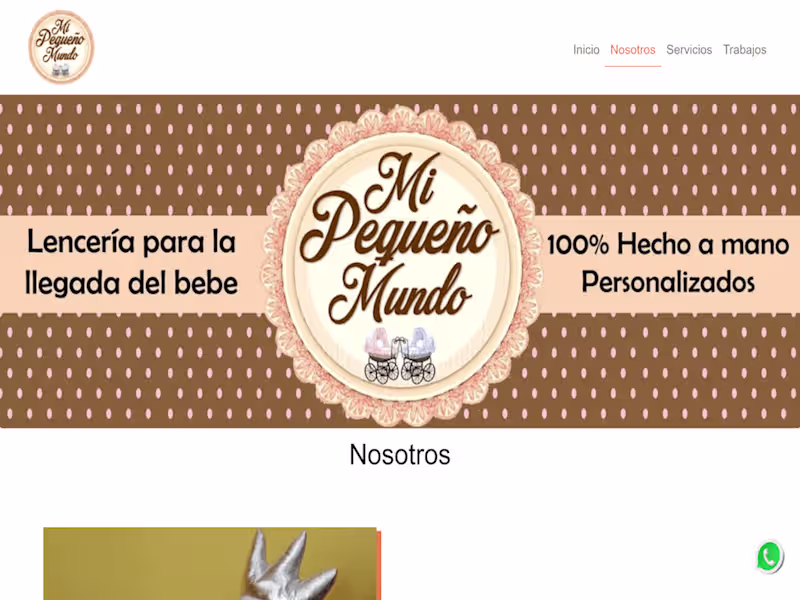 Cover image for Mi Pequeño Mundo - Lencería para cuna de bebé, kits de nacimien…