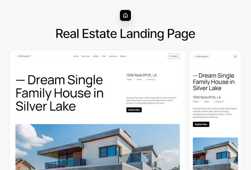 Cover image for Framer Real Estate Website