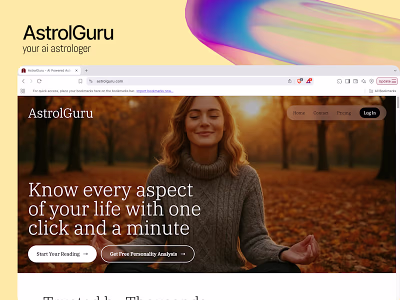 Cover image for AstrolGuru AI Development