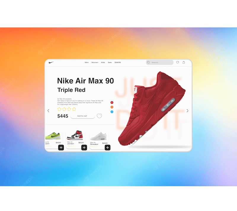 Cover image for Nike home page Redesign on Behance