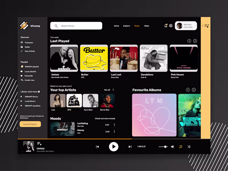 Cover image for Web App design 