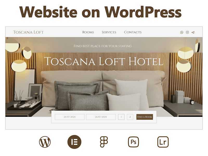 Cover image for I will develop a Website on WordPress Elementor