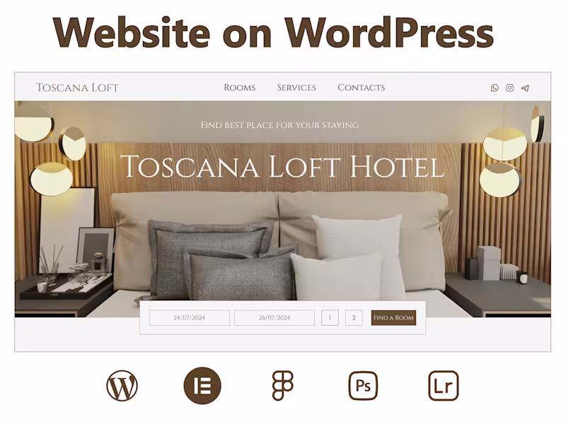 Cover image for I will develop a Website on WordPress Elementor
