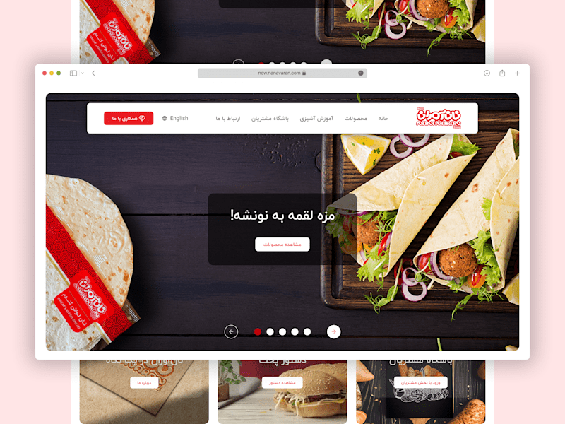 Cover image for UI/UX Design: Nanavaran Website Redesign