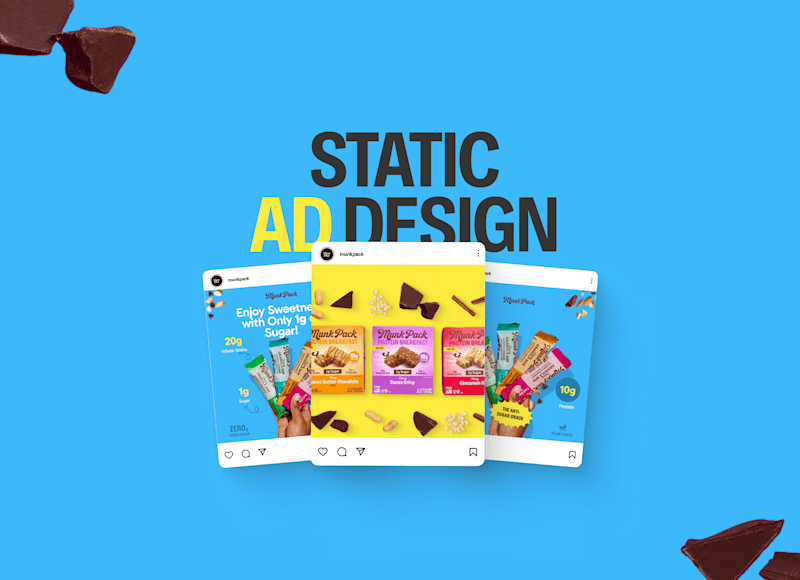 Cover image for Static Ad Design | DTC Ad Campaign Design
