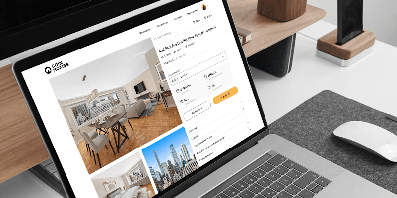 Cover image for Coinhomes product design