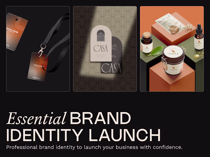 Cover image for Essential Brand Identity launch  