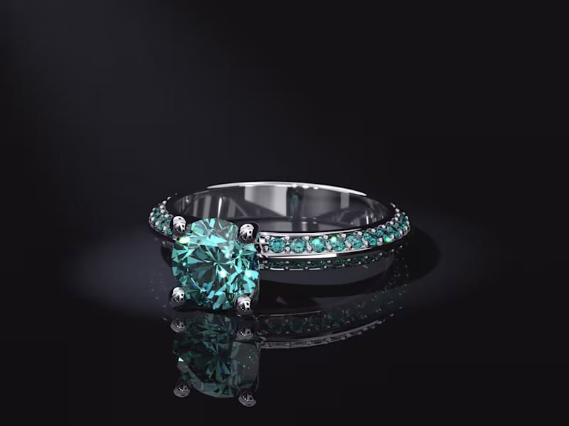 Cover image for High-End 3D Jewelry Animation for Luxury Brands