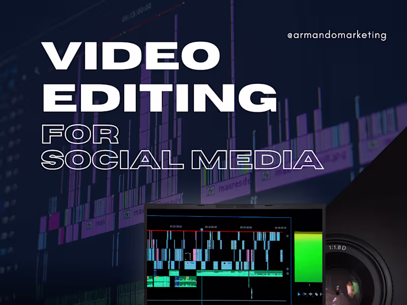 Cover image for Editing for tiktok. 