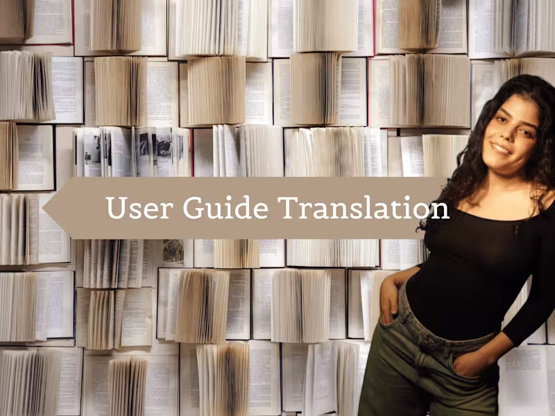 Cover image for User Guide Translation