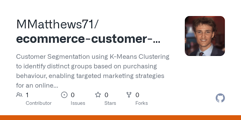 Cover image for E-Commerce Customer Segmentation