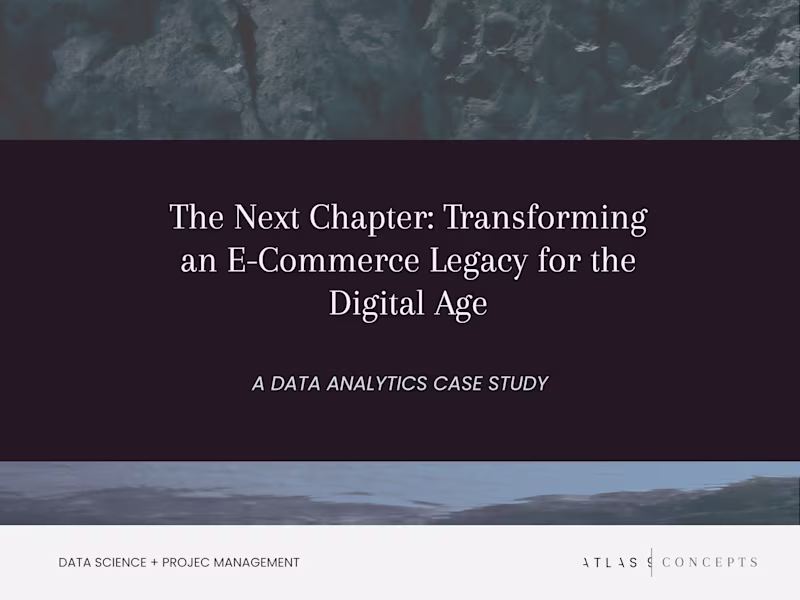 Cover image for Transforming an E-Commerce Legacy for the Digital Age