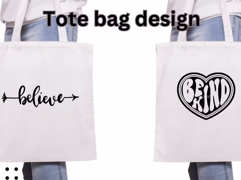 Cover image for do fabulous canvas totes bags design for your online shop