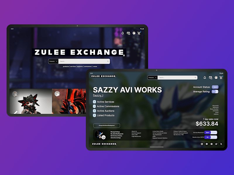 Cover image for Zulee Exchange Design