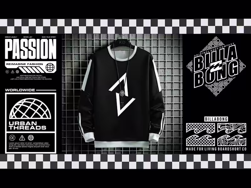 Cover image for Brand Identity design social media post, template, branding kit