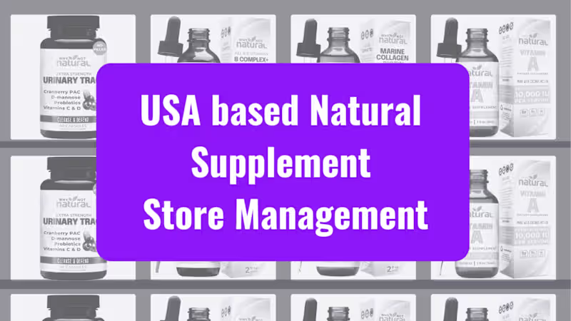 Cover image for USA Natural Supplement Google Ads Management