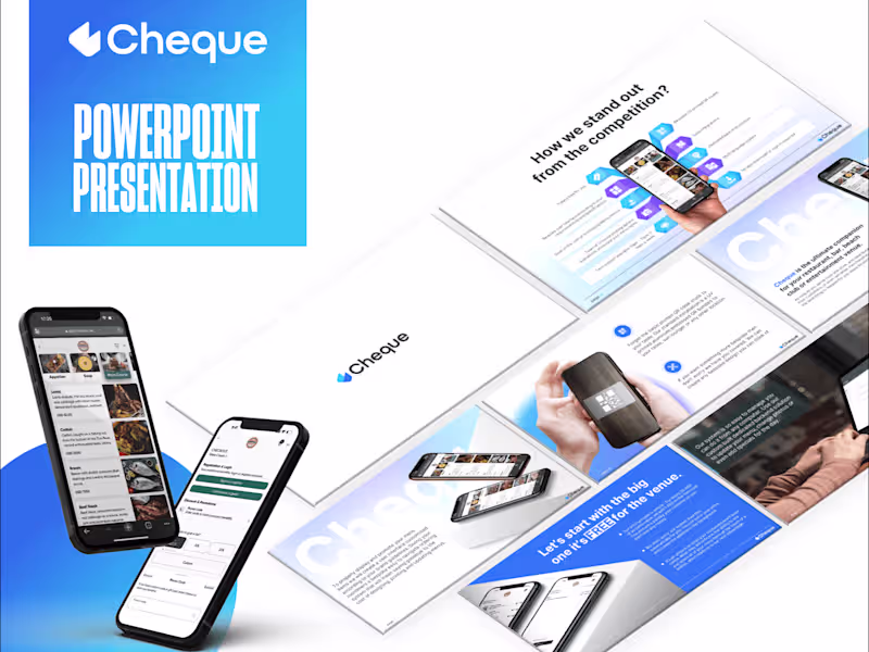 Cover image for I Will Design PowerPoint Presentation & Investor Pitch Deck
