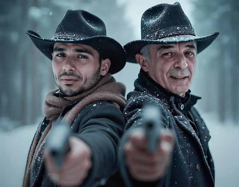 Cover image for Winter Vengeance - AI Collaborative Art Project