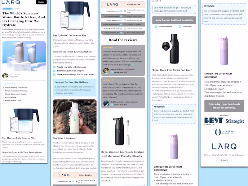 Cover image for Build Shopify Landing Page for Ecom Brand Using Replo Builder