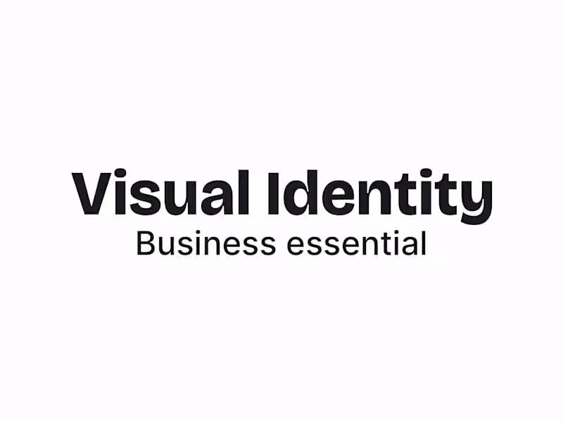 Cover image for Visual Identity - Business Essentials